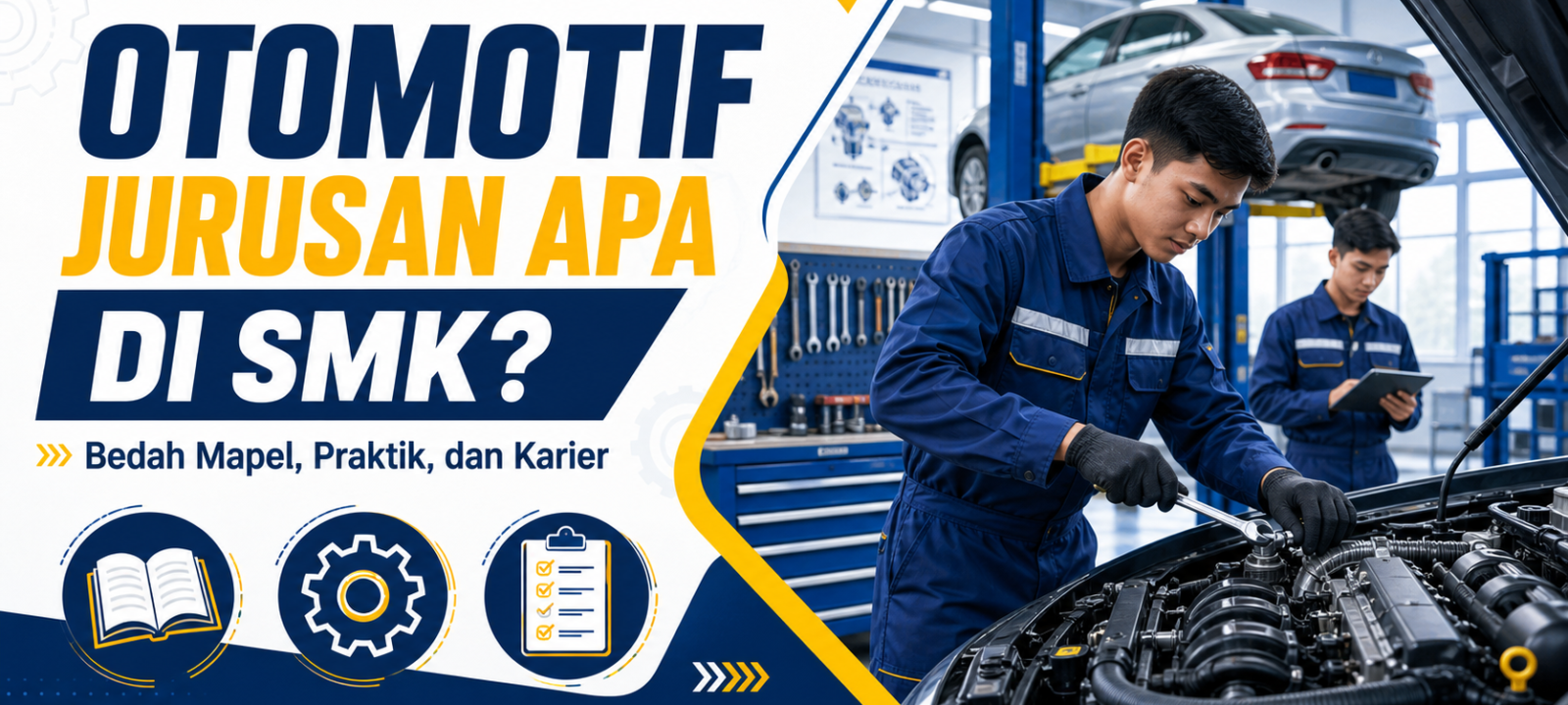 otomotif - Otomotif Jurusan Apa di SMK? Bedah Mapel, Praktik, dan Karier