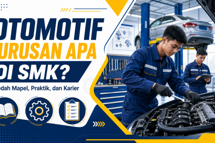 otomotif - Otomotif Jurusan Apa di SMK? Bedah Mapel, Praktik, dan Karier