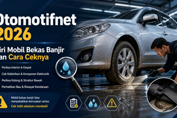 otomotifnet - Otomotifnet 2026: Ciri Mobil Bekas Banjir dan Cara Ceknya