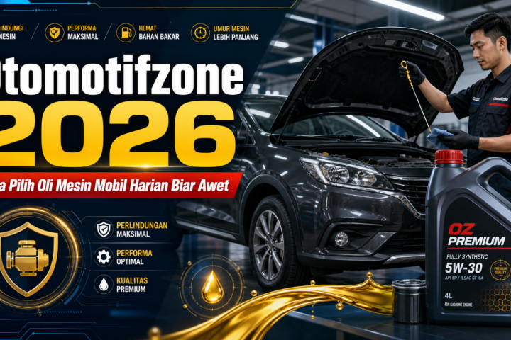 otomotifzone - Otomotifzone 2026: Cara Pilih Oli Mesin Mobil Harian Biar Awet