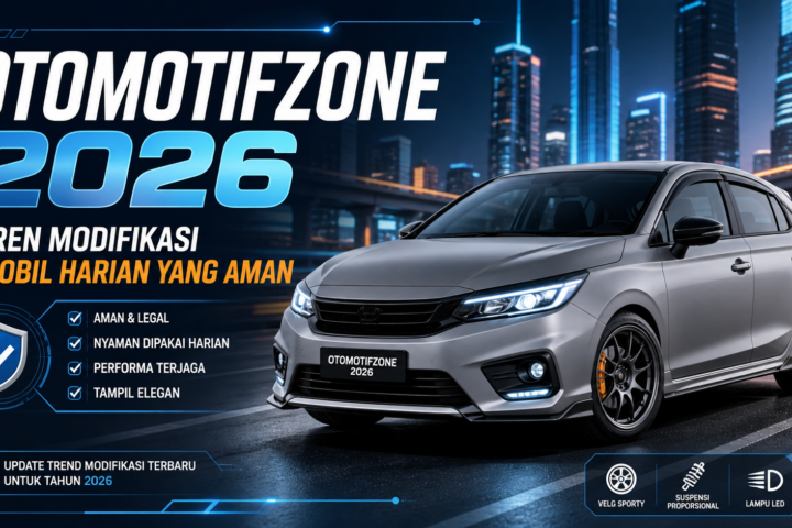 otomotifzone - OtomotifZone 2026: Tren Modifikasi Mobil Harian yang Aman