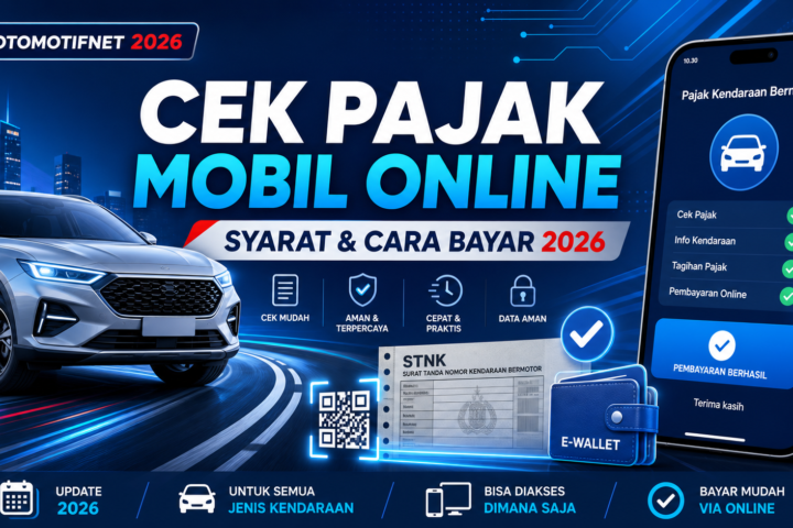 pajak - Otomotifnet 2026: Cek Pajak Mobil Online, Syarat dan Cara Bayar