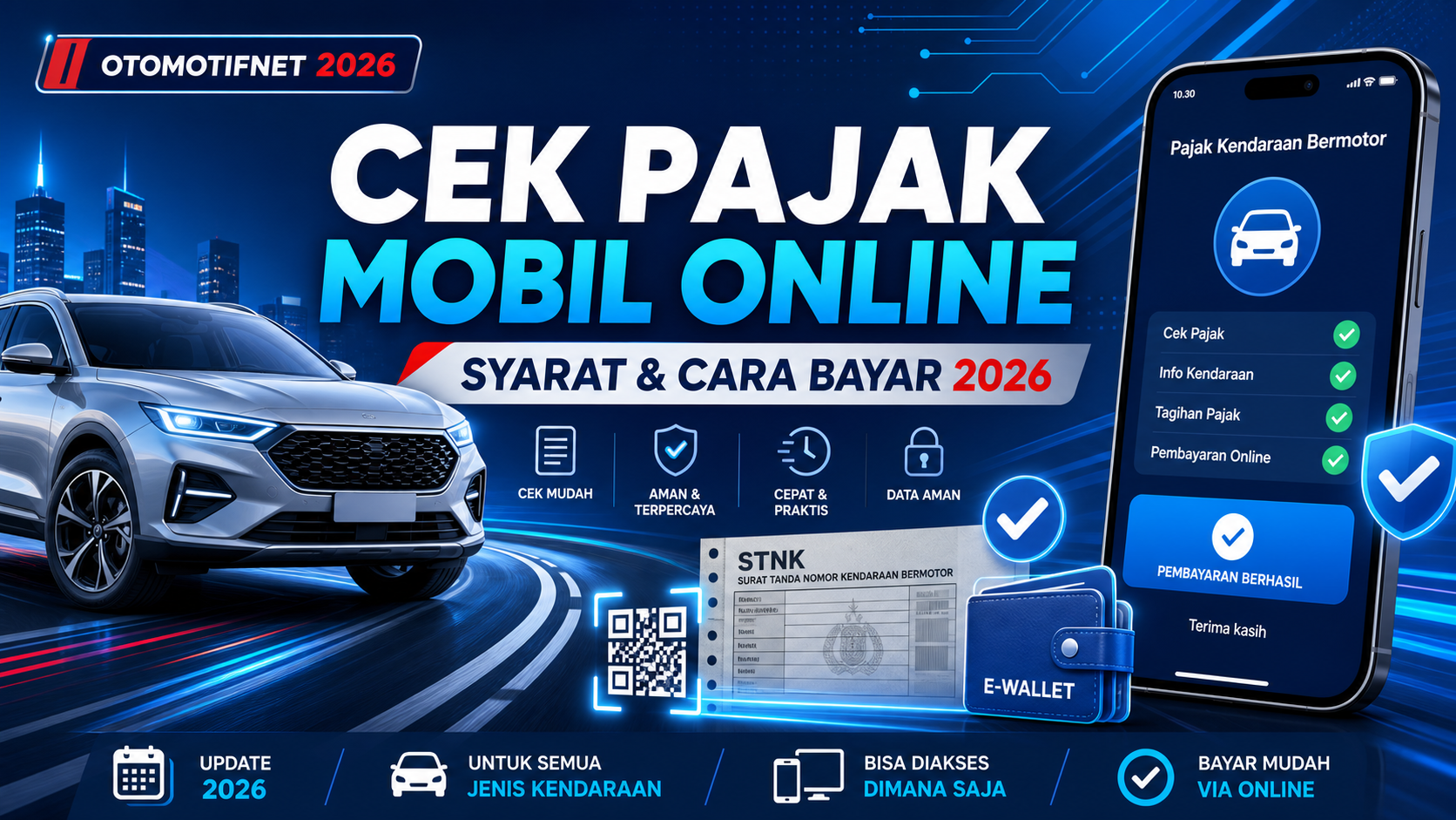pajak - Otomotifnet 2026: Cek Pajak Mobil Online, Syarat dan Cara Bayar