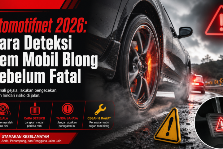 rem - Otomotifnet 2026: Cara Deteksi Rem Mobil Blong Sebelum Fatal