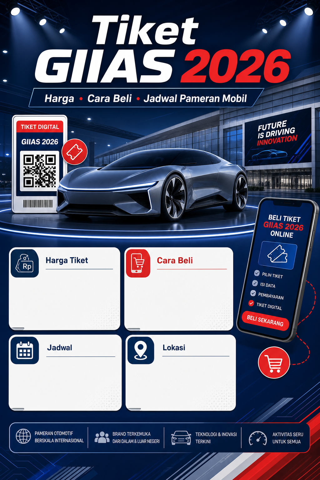 Ringkasan Tiket GIIAS 2026 - giias