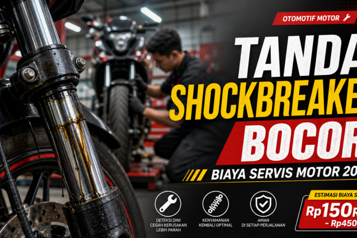 shockbreaker - Otomotif Motor: Tanda Shockbreaker Bocor dan Biaya Servis 2026