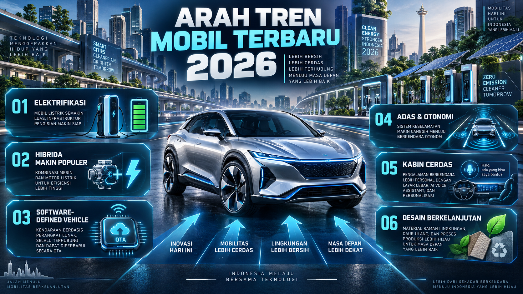 Arah Tren Mobil Terbaru pada 2026 - hybrid