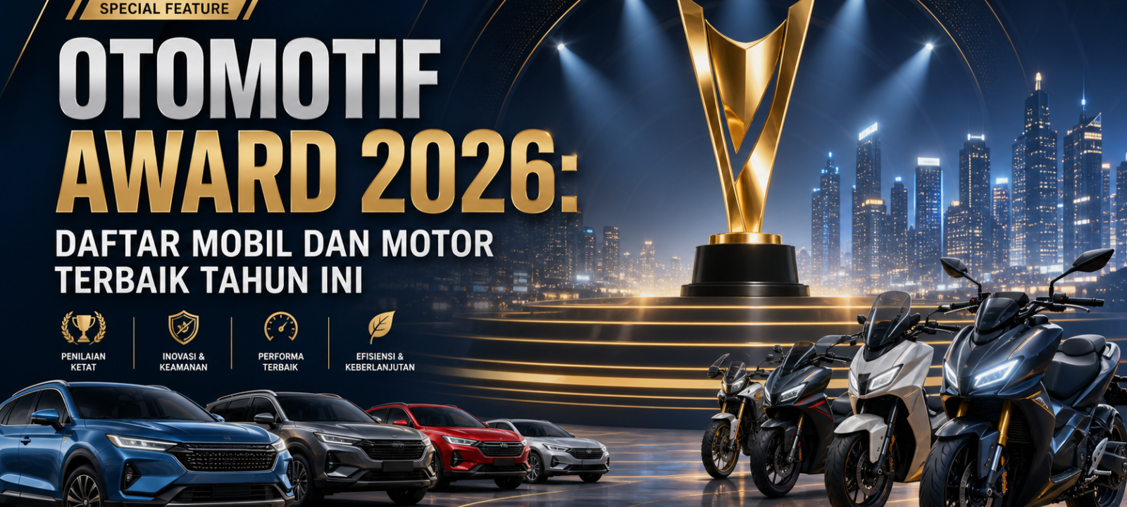 award - Otomotif Award 2026: Daftar Mobil dan Motor Terbaik Tahun Ini