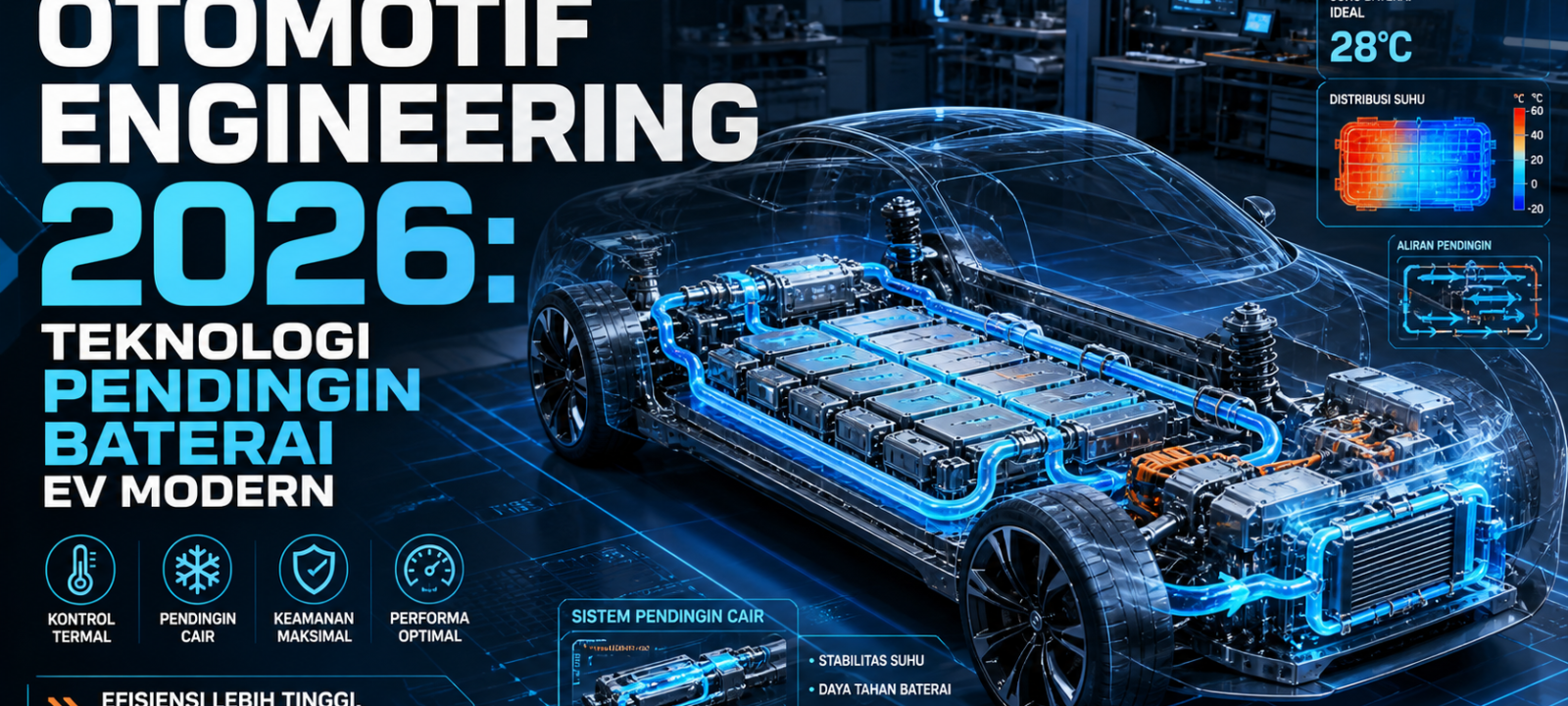 engineering - Otomotif Engineering 2026: Teknologi Pendingin Baterai EV Modern