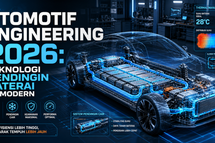 engineering - Otomotif Engineering 2026: Teknologi Pendingin Baterai EV Modern
