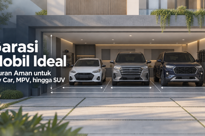 garasi - Garasi Mobil Ideal: Ukuran Aman untuk City Car, MPV, hingga SUV