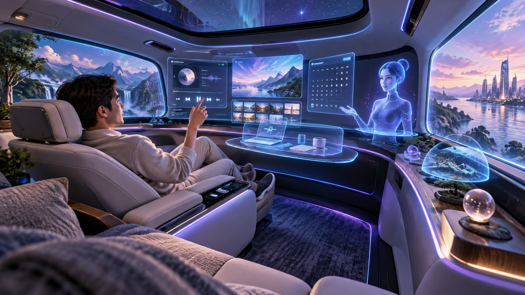 Kabin Berubah Menjadi Ruang Digital Personal - mobil