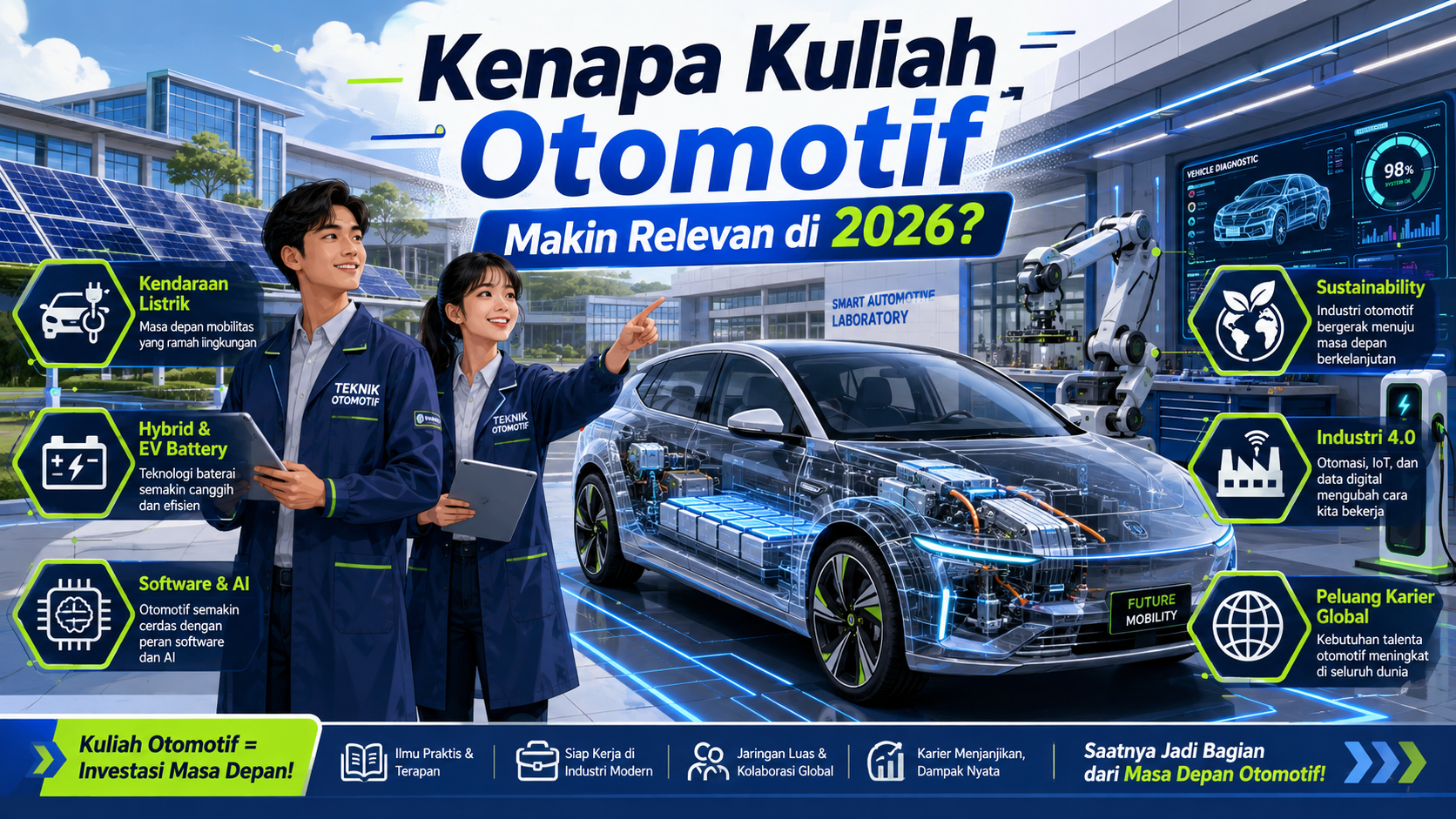 Kenapa Kuliah Otomotif Makin Relevan di 2026? - otomotif