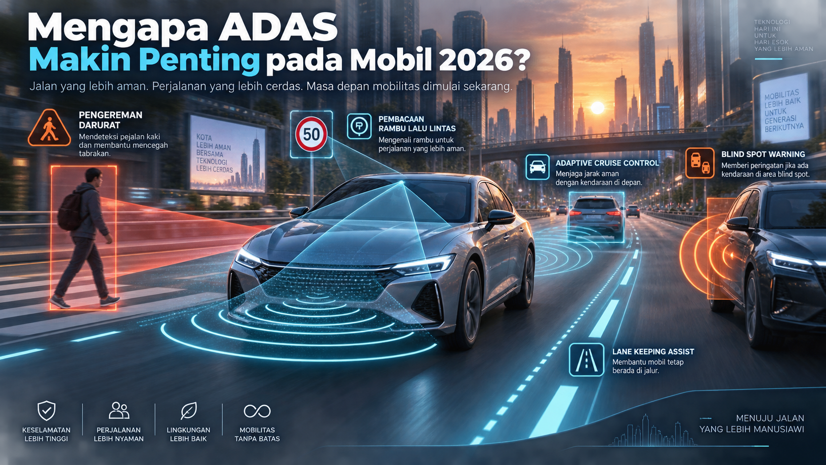 Mengapa ADAS Makin Penting pada Mobil 2026? - adas