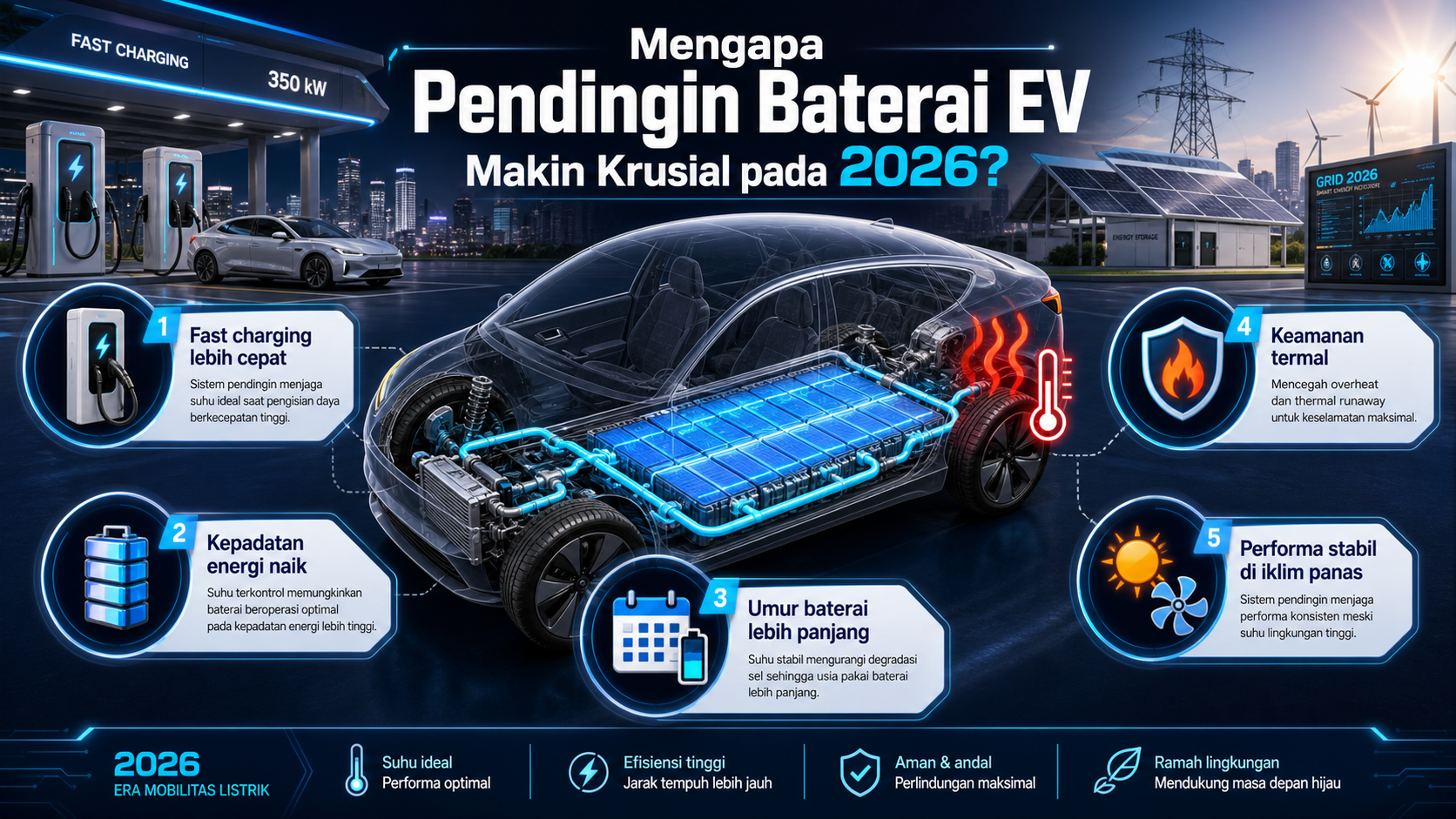 Mengapa Pendingin Baterai EV Makin Krusial pada 2026? - engineering