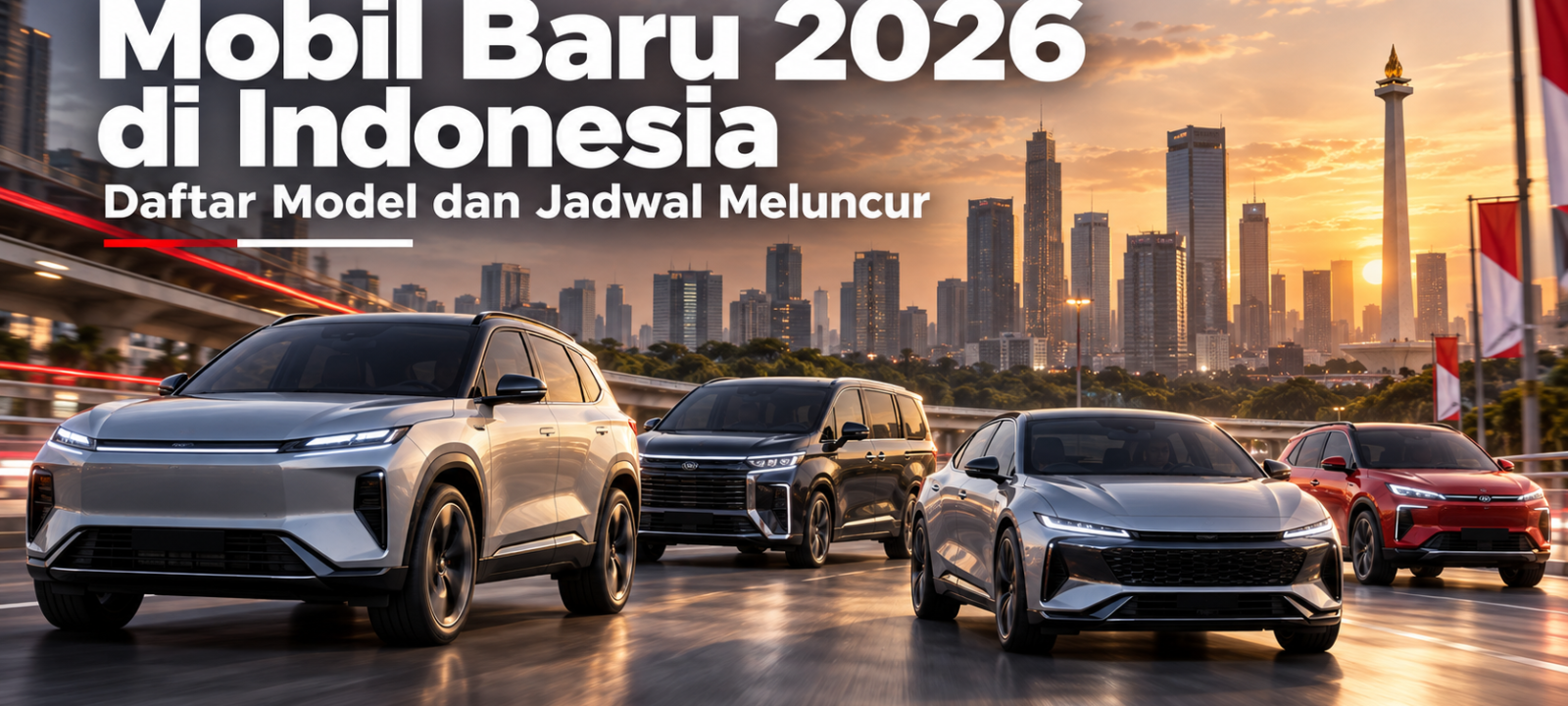 mobil - Mobil Baru 2026 di Indonesia: Daftar Model dan Jadwal Meluncur