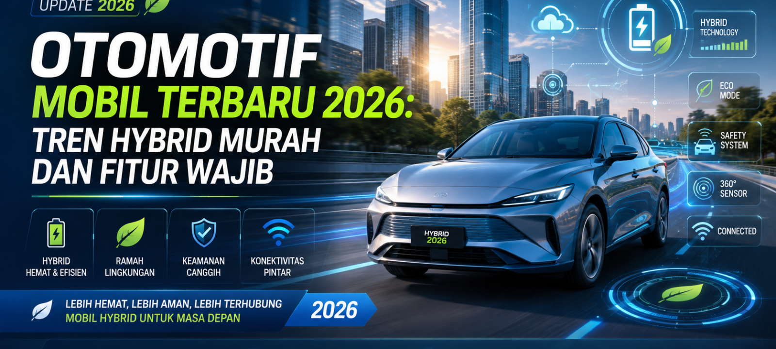mobil - Otomotif Mobil Terbaru 2026: Tren Hybrid Murah dan Fitur Wajib