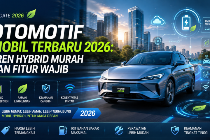 mobil - Otomotif Mobil Terbaru 2026: Tren Hybrid Murah dan Fitur Wajib