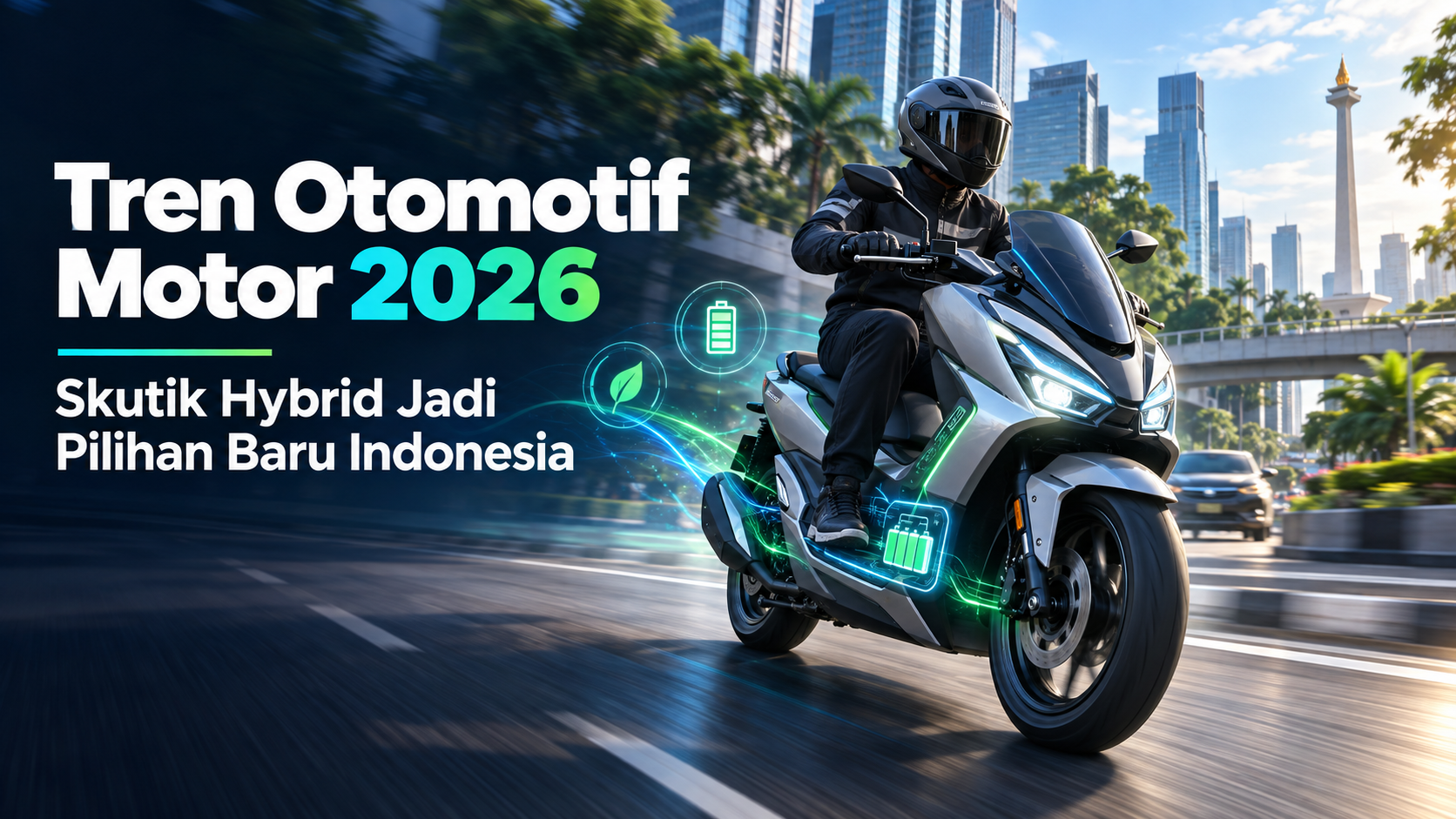 motor - Tren Otomotif Motor 2026: Skutik Hybrid Jadi Pilihan Baru Indonesia