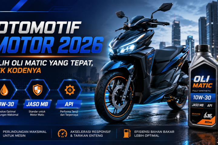 oli - Otomotif Motor 2026: Pilih Oli Matic yang Tepat, Cek Kodenya