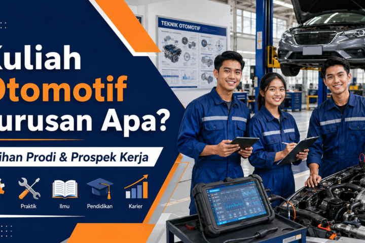 otomotif - Kuliah Otomotif Jurusan Apa? Pilihan Prodi dan Prospek Kerja