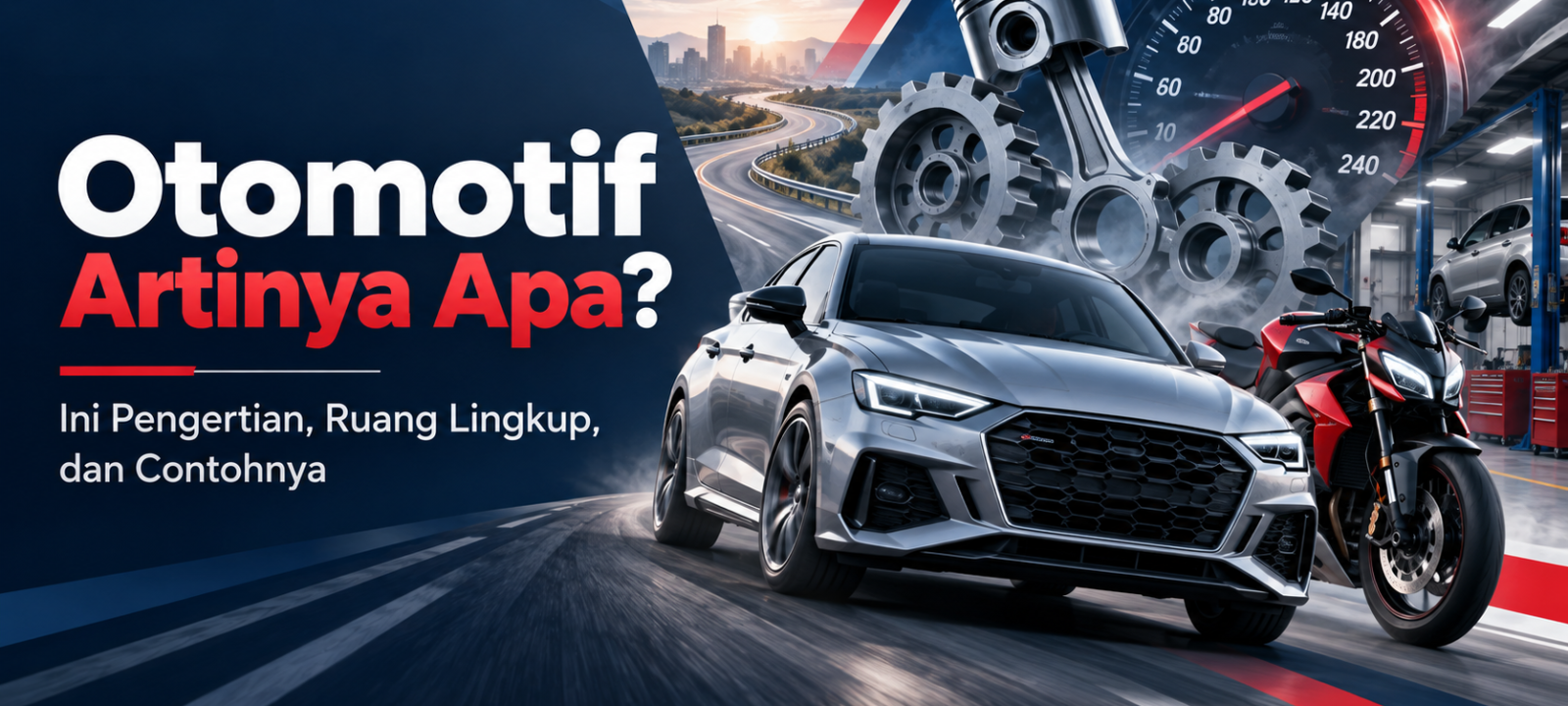 otomotif - Otomotif Artinya Apa? Ini Pengertian, Ruang Lingkup, dan Contohnya