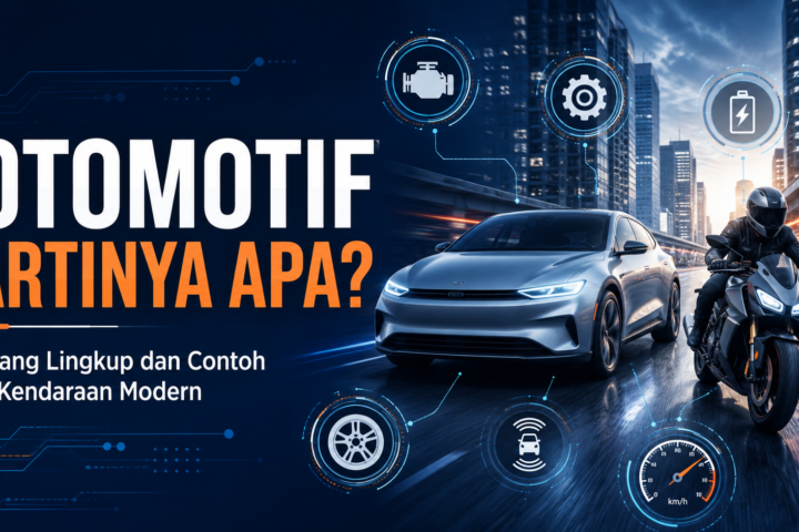 otomotif - Otomotif Artinya Apa? Ruang Lingkup dan Contoh di Kendaraan Modern