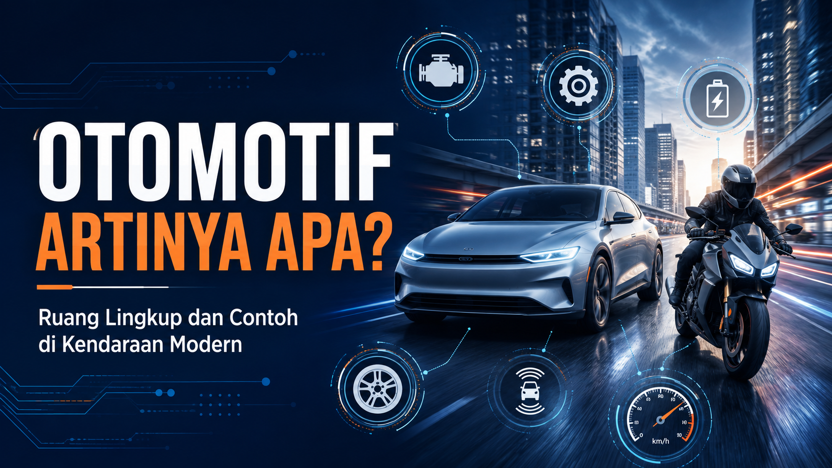 otomotif - Otomotif Artinya Apa? Ruang Lingkup dan Contoh di Kendaraan Modern