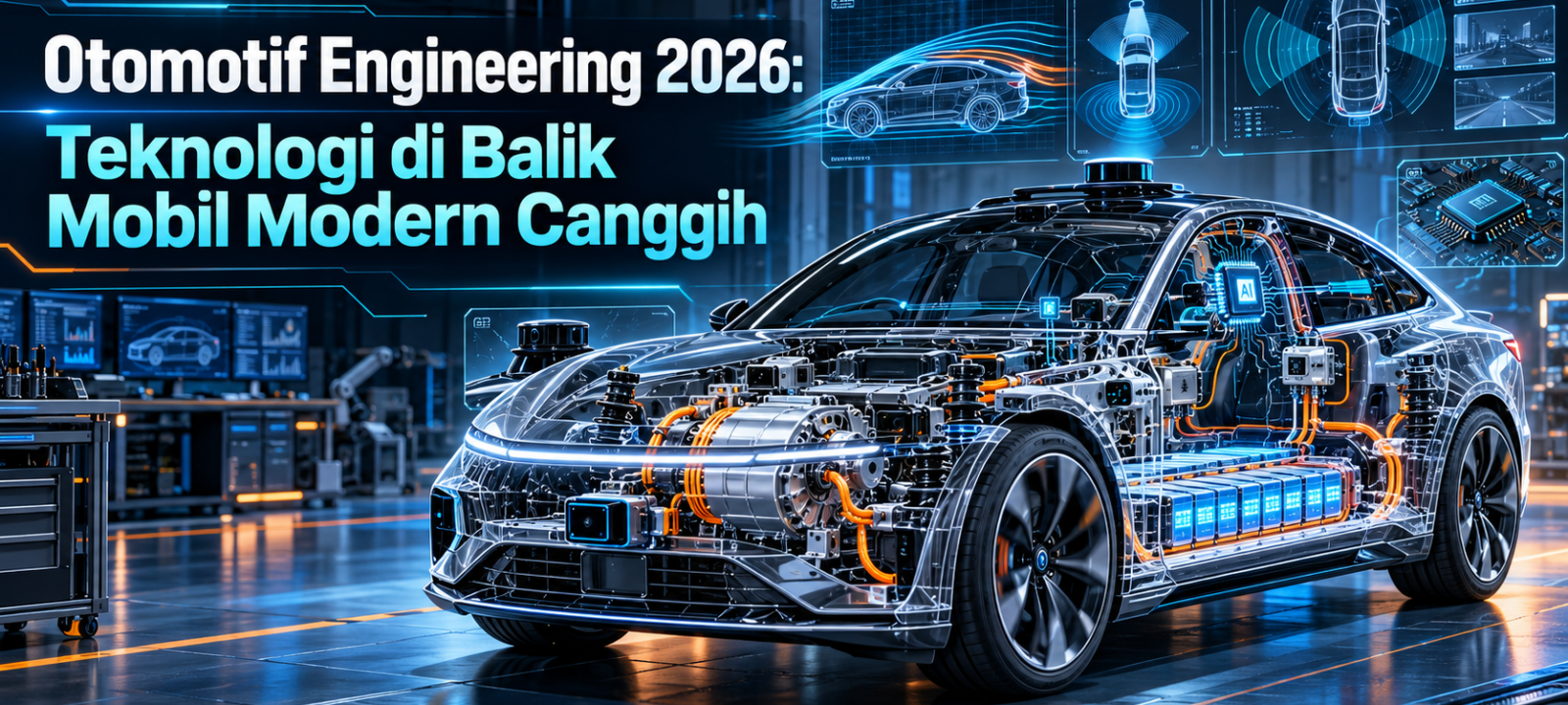 otomotif - Otomotif Engineering 2026: Teknologi di Balik Mobil Modern Canggih