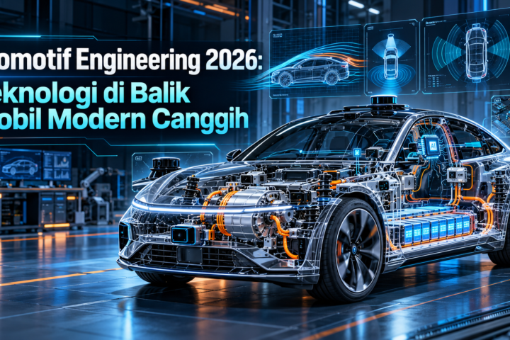 otomotif - Otomotif Engineering 2026: Teknologi di Balik Mobil Modern Canggih