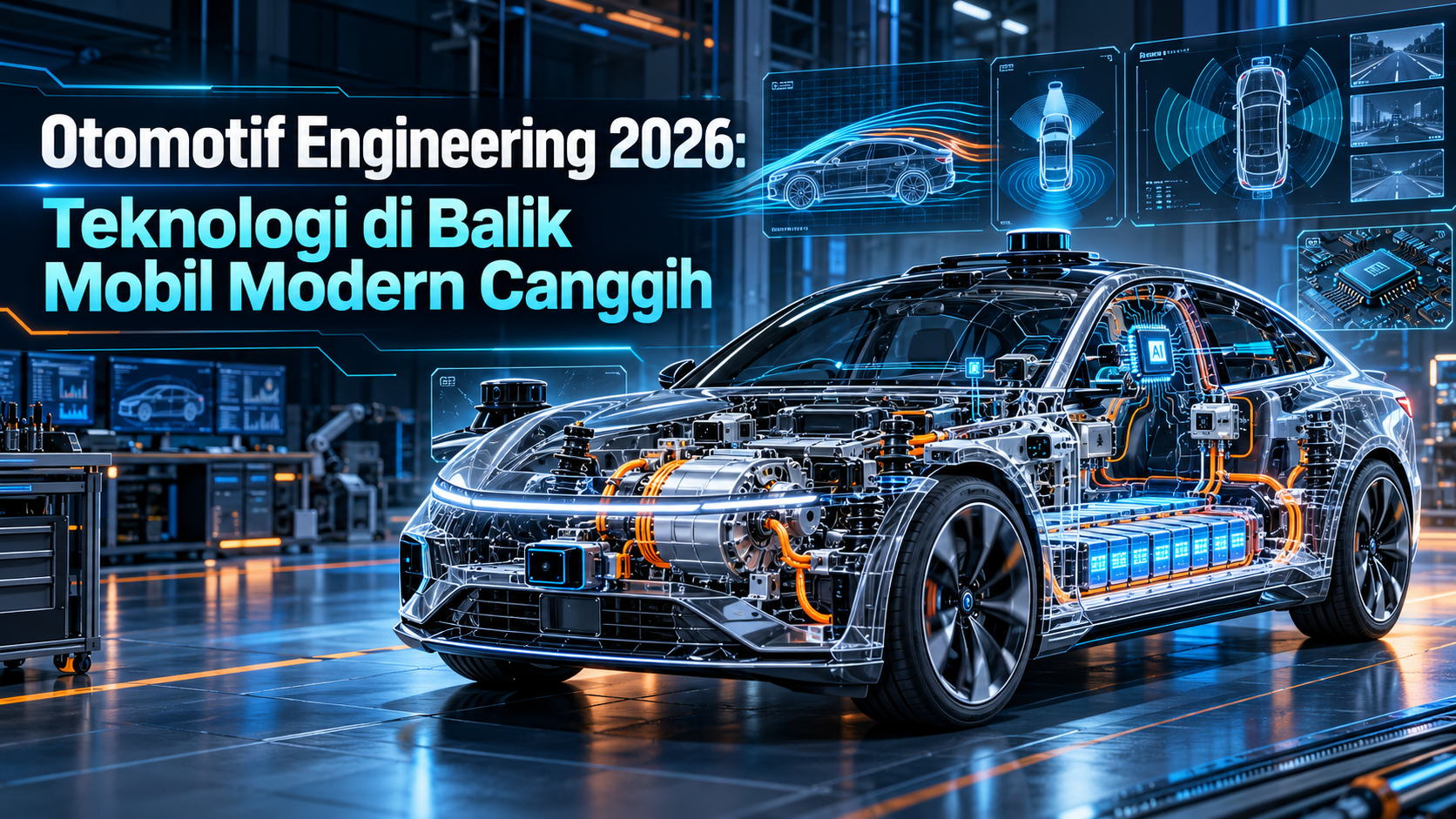 otomotif - Otomotif Engineering 2026: Teknologi di Balik Mobil Modern Canggih