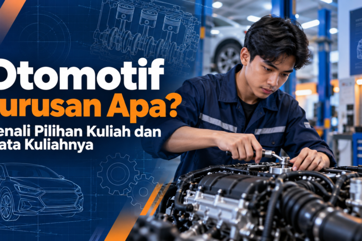 otomotif - Otomotif Jurusan Apa? Kenali Pilihan Kuliah dan Mata Kuliahnya