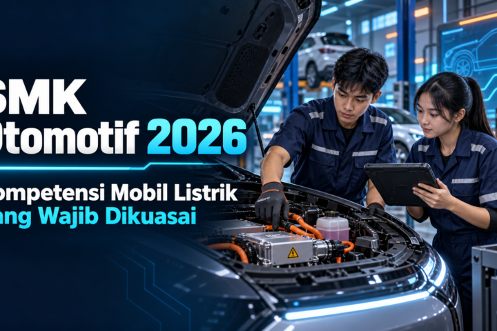 otomotif - SMK Otomotif 2026: Kompetensi Mobil Listrik yang Wajib Dikuasai