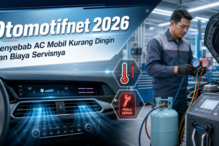 otomotifnet - Otomotifnet 2026: Penyebab AC Mobil Kurang Dingin dan Biaya Servisnya