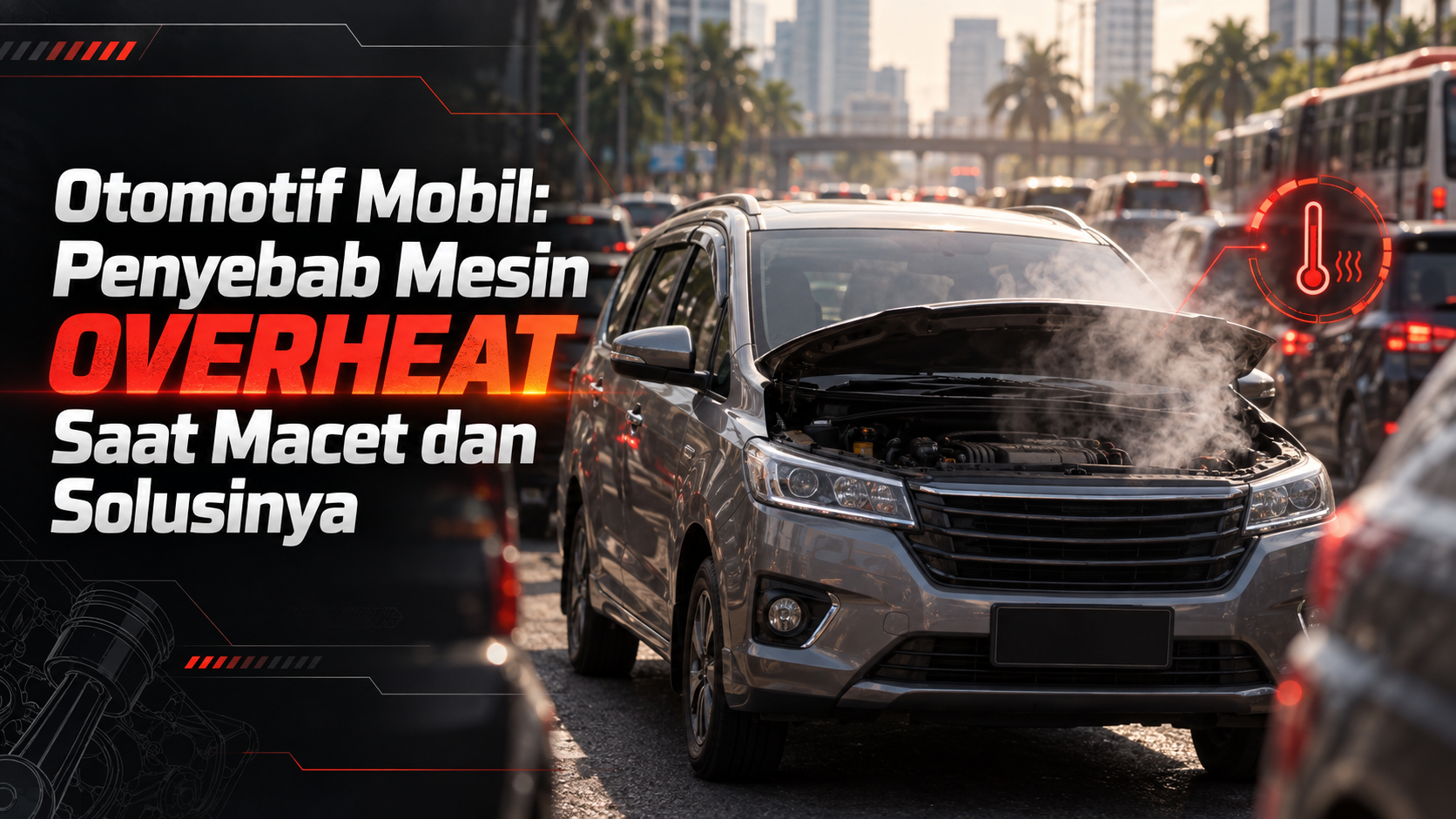 overheat - Otomotif Mobil: Penyebab Mesin Overheat Saat Macet dan Solusinya