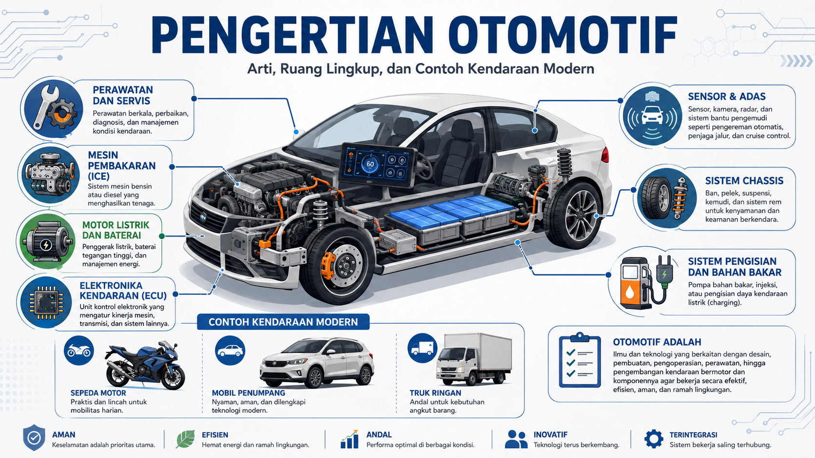 Pengertian Otomotif - otomotif
