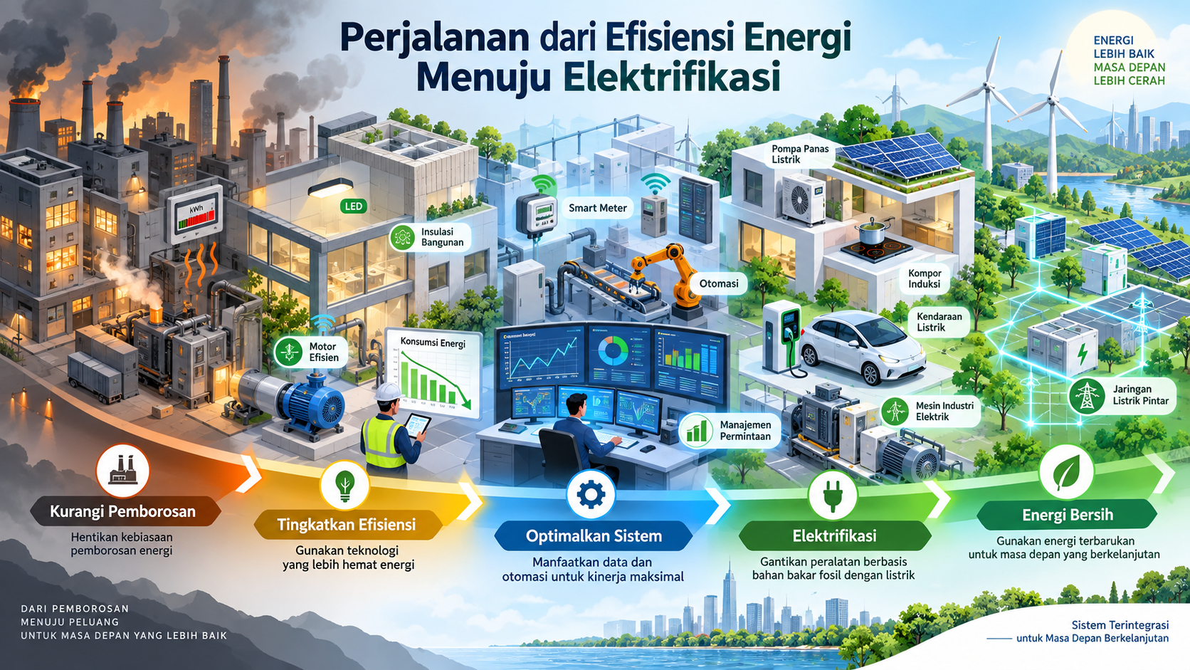 Perjalanan dari Efisiensi Energi Menuju Elektrifikasi - otomotif