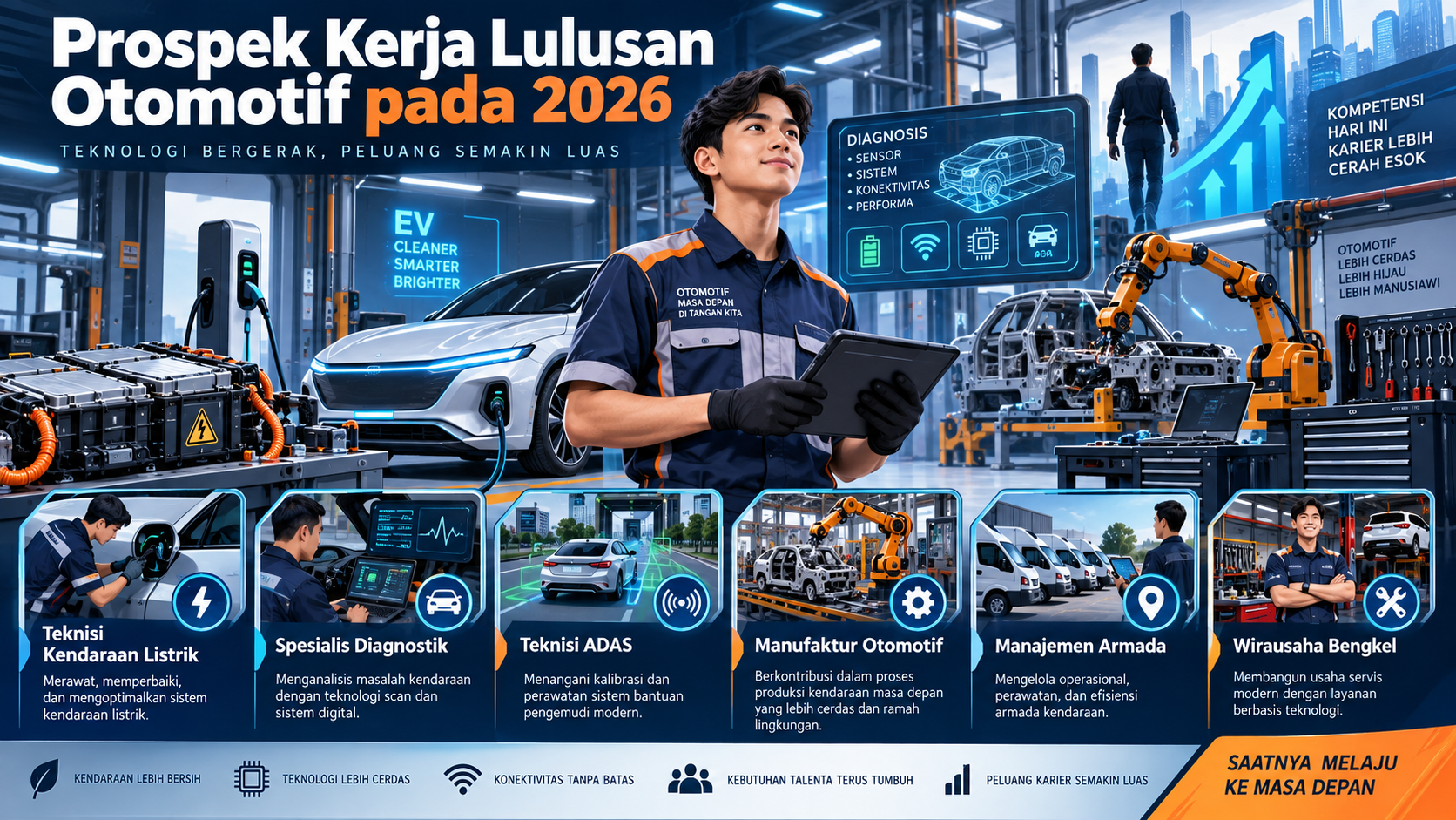 Prospek Kerja Lulusan Otomotif pada 2026 - otomotif