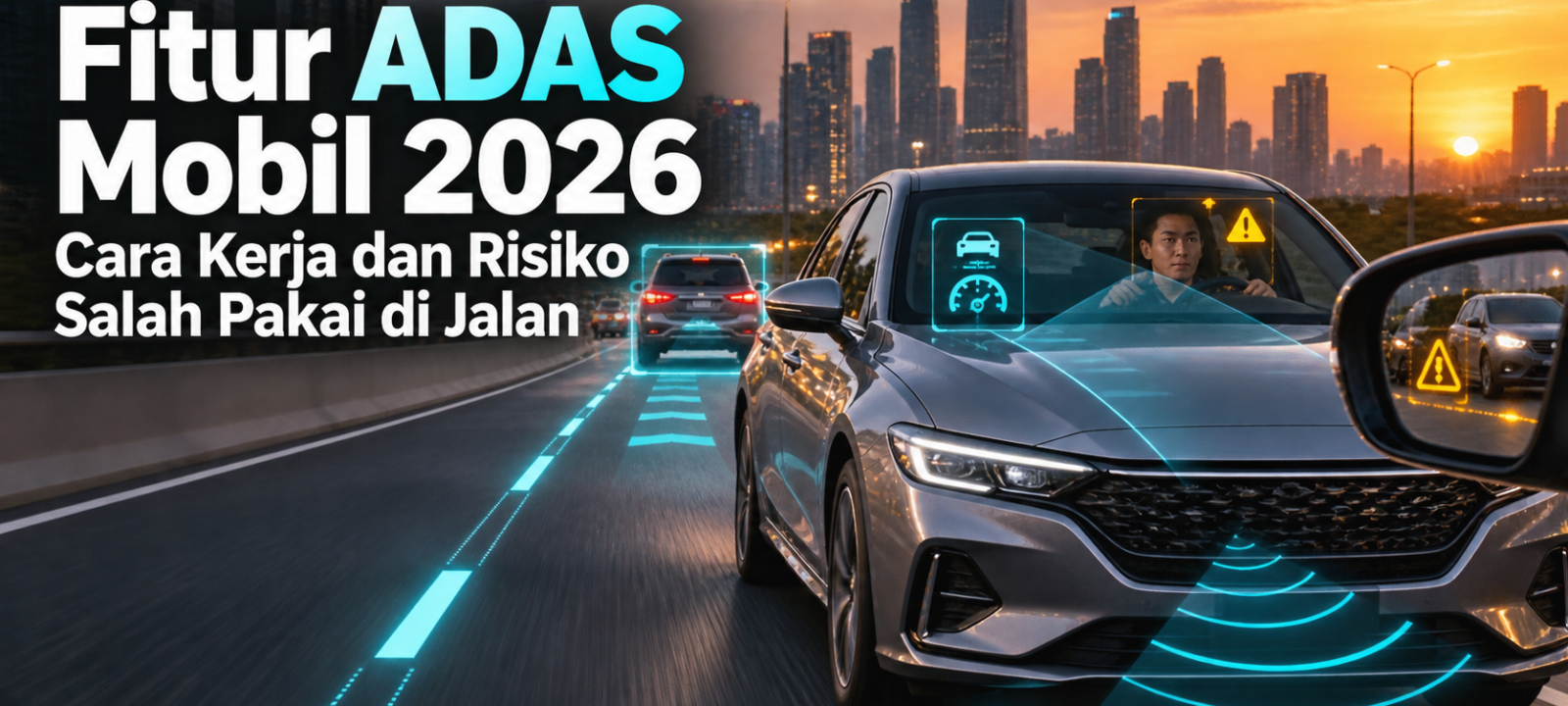adas - Fitur ADAS Mobil 2026: Cara Kerja dan Risiko Salah Pakai di Jalan
