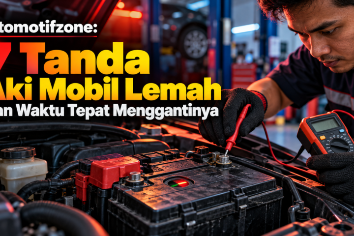 aki - Otomotifzone: 7 Tanda Aki Mobil Lemah dan Waktu Tepat Menggantinya