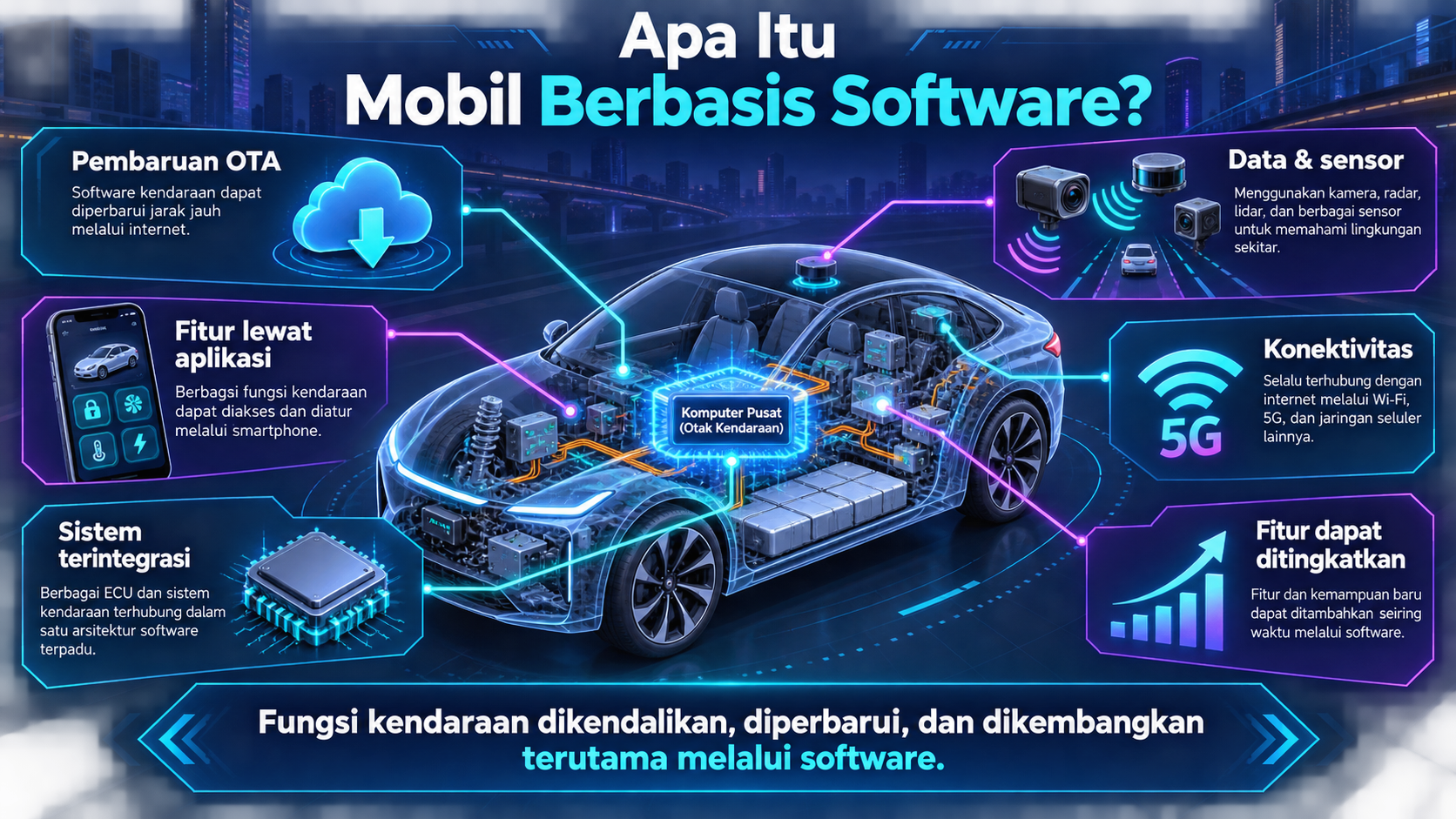Apa Itu Mobil Berbasis Software? - otomotif