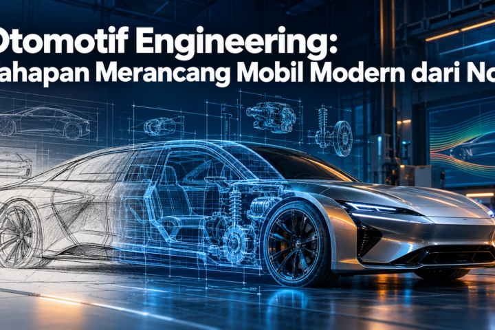 engineering - Otomotif Engineering: Tahapan Merancang Mobil Modern dari Nol