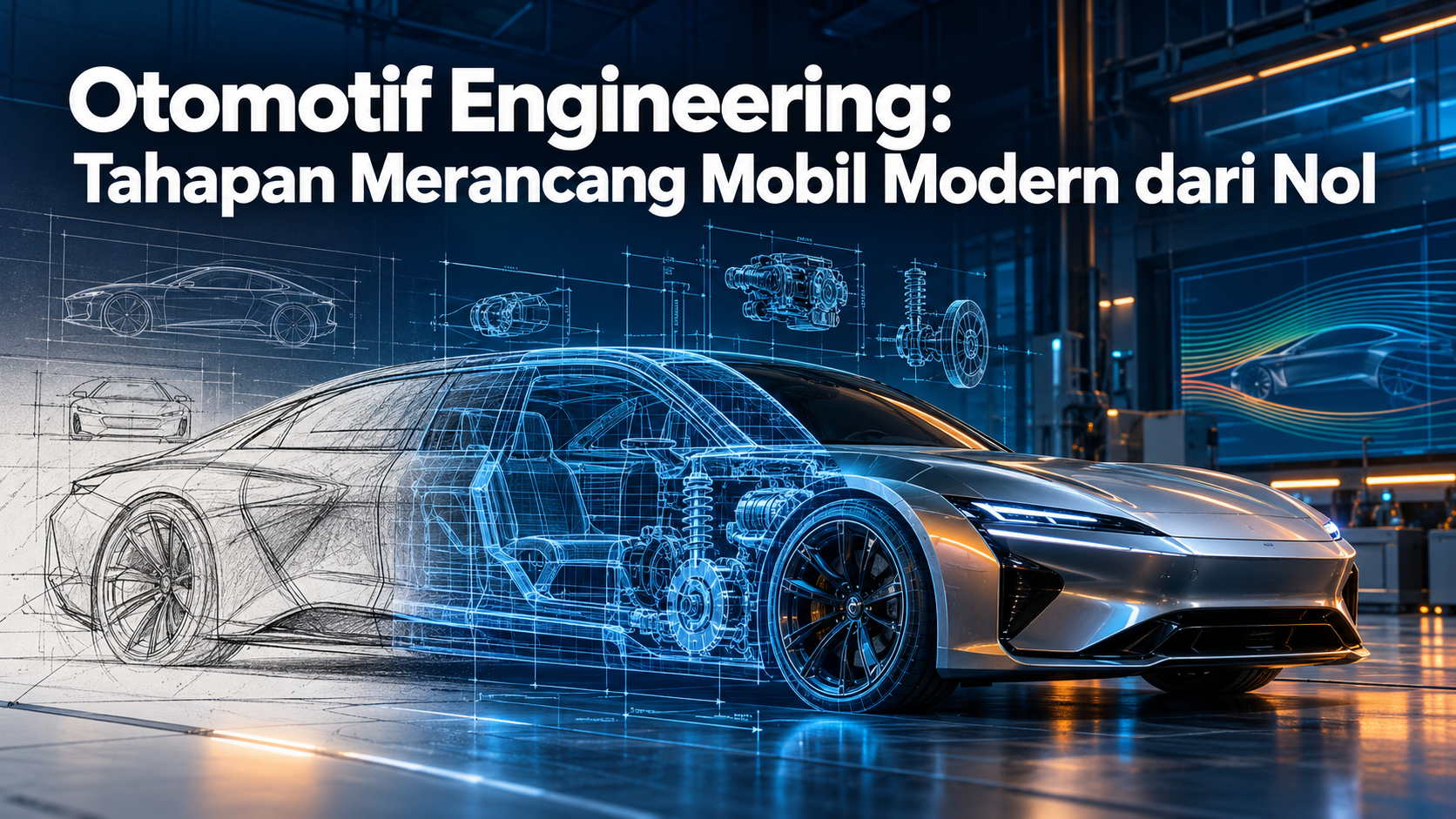 engineering - Otomotif Engineering: Tahapan Merancang Mobil Modern dari Nol