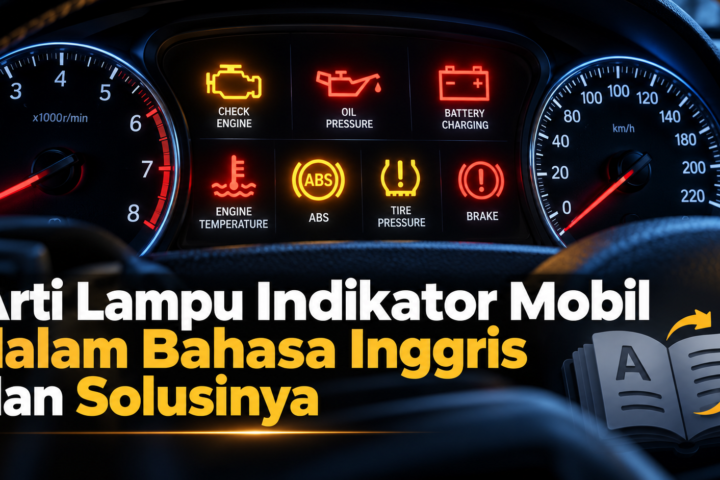 indikator - Arti Lampu Indikator Mobil dalam Bahasa Inggris dan Solusinya