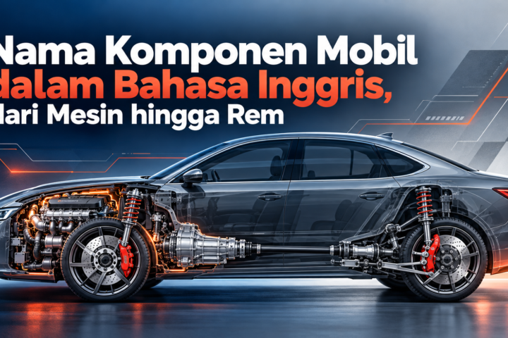 komponen - Nama Komponen Mobil dalam Bahasa Inggris, dari Mesin hingga Rem