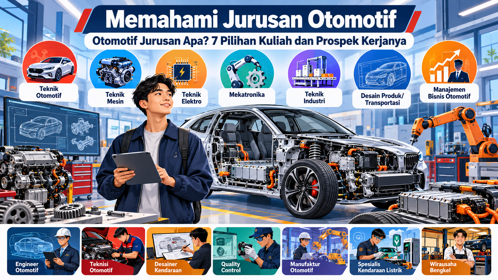 Memahami Jurusan Otomotif - otomotif