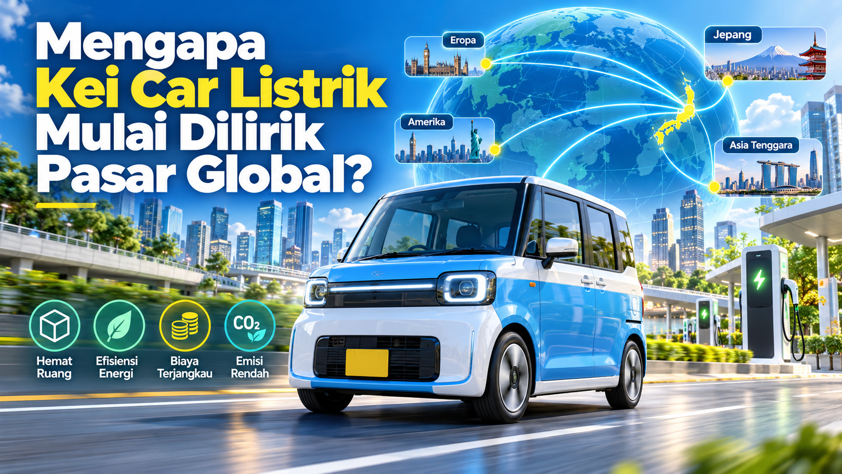 Mengapa Kei Car Listrik Mulai Dilirik Pasar Global? - keicar
