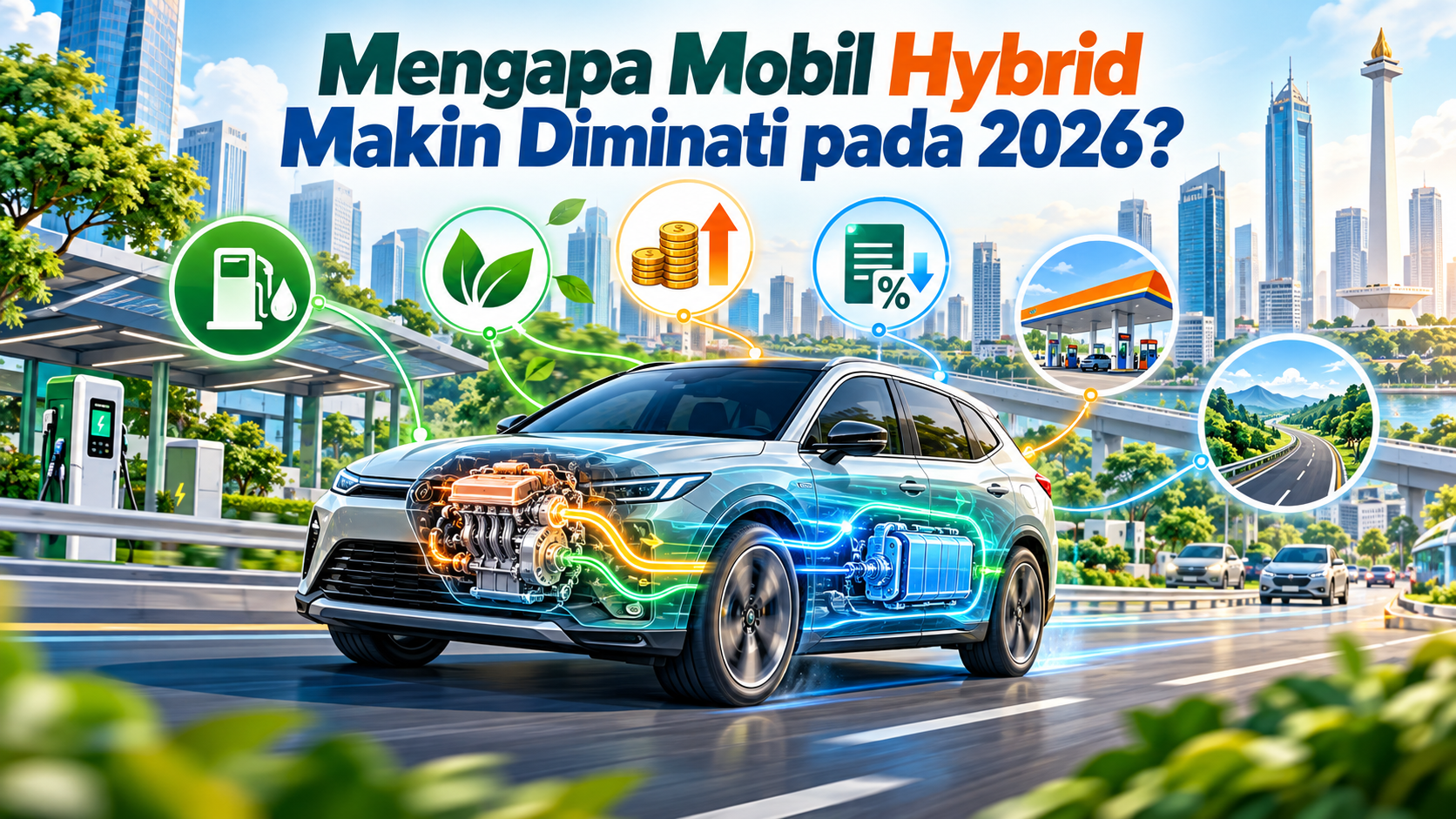 Mengapa Mobil Hybrid Makin Diminati pada 2026? - hybrid