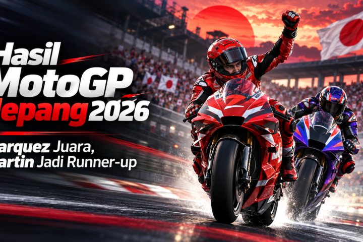 motogp - Hasil MotoGP Jepang 2026: Marquez Juara, Martin Jadi Runner-up