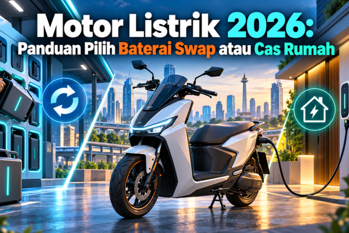 motor - Motor Listrik 2026: Panduan Pilih Baterai Swap atau Cas Rumah